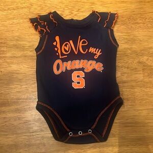 🟢 Outerstuff Syracuse Orange NCAA Girl's Infant onesie Orange/Navy
0/3 M